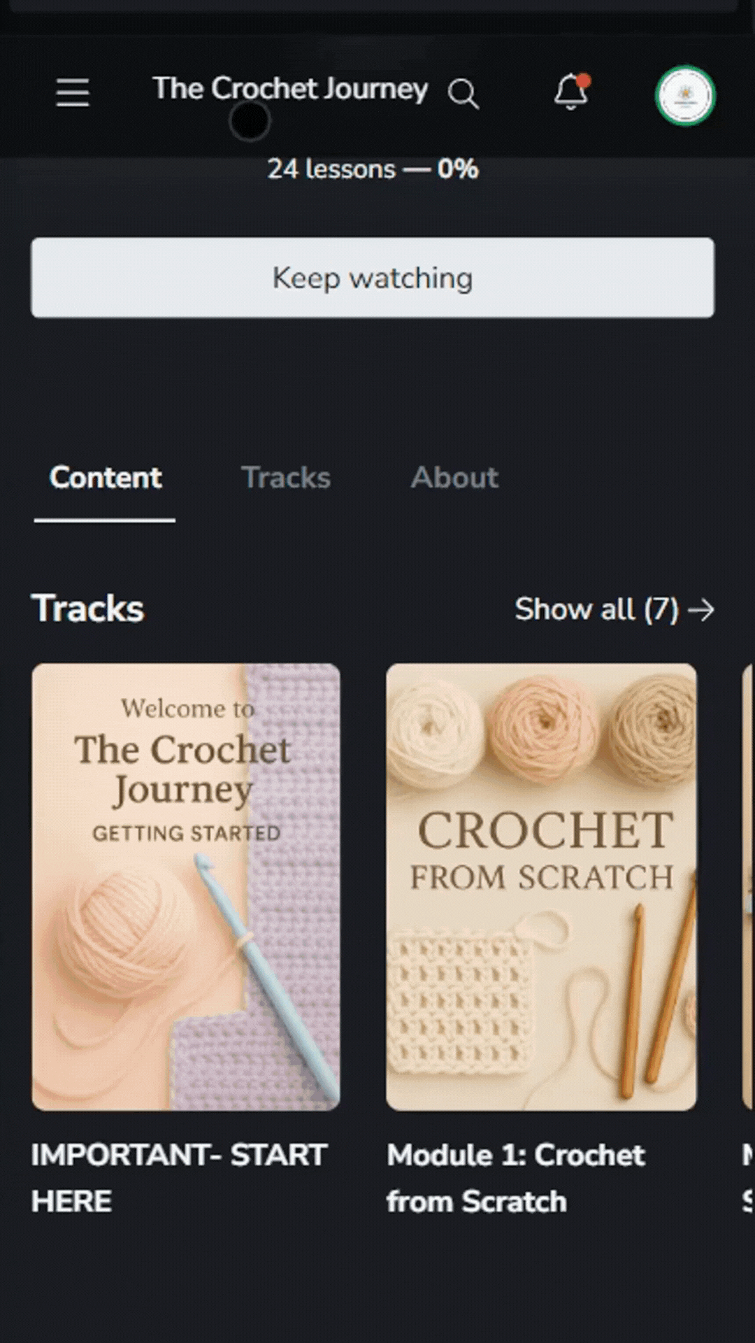 Members Area Preview